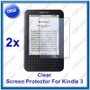 2x Clear Screen Protector for Amazon Kindle 2 3 3G Wifi 