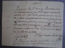 MANUSCRITO AÑO 1786 BONITO RECIBO DEUDA REALES VELLÓN 