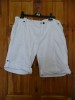 DOROTHY PERKINS  WHITE SHORTS SIZE 18 