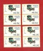 Oldtimer Spanien ATM Auto 4 Werte Paarsatz  **