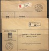 Switzerland 2 Official Registered Swiss covers 1935-39 