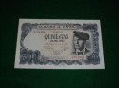 billete 500 pts 1971 sin circular y sin serie 