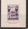 Spanish State Civil War  Era Revlaued Souvenir sheet MH 