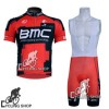 WINTER THERMAL CYCLING JERSEY+BIB PANTS BMC 2011 RED 
