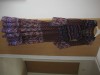new maxi dress black/red/purple  size 10 