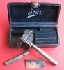 TRÈS RARE ANCIEN RASOIR SÛRETÉ STAR KAMPFE SAFETY RAZOR 