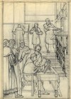 Dibujo a lápiz.El Cardenal Cisneros 