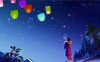 6 Sky Lanterns Wedding/Birthday Party Wish Balloom 