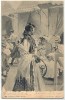 En la FERIA de SEVILLA, 1900 Typical Art SPAIN Postcard 
