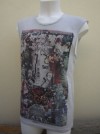 BN All Saints NO FUN VEST T- SHIRT SIZE S 
