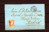 ESPAÑA- carta de zaragoza a madrid,1857 del diputado... 