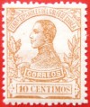 1912 GUINEA ED#88*  10 c. naranja. 