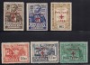 Portugal  1929  Sc # 1S18-23  Red Cross  VLH 