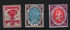 Deutsches Reich 1919 MiNo-107,108,110        