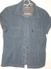 O'Neill Short Sleeved Denim Shirt Medium - 10 - 12 