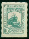 ESPAÑA SPAIN 1930 EDIFIL 473 * XI Cº FERROCARRILES LUJO 