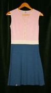 vestido sixties mod  no vintage twiggy kling talla 1 
