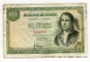  1000 PTS 1949 SIN SERIE MBC- MARGENES SUCIOS 