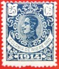 1914 L'Espagne RIO DE ORO ED#84*  25c.blue 