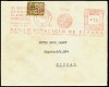 SPAIN - COVER CIRC. BARCELONA WITH MEC. FRANKING 1935 
