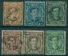 SPAIN 1876 - uncomplet set used - CV 145 $ 