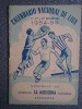 CALENDARIO DE FUTBOL LA MODERNA ZARAGOZA 1954-55 