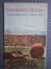 CALENDARIO DE FUTBOL REAL ZARAGOZA 1958-59 