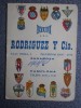 CALENDARIO DE FUTBOL RODRIGUEZ Y CIA ZARAGOZA 1960-61 