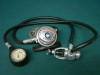Vintage IBIZA Nemrod Scuba Dive Regulator & DACOR Gauge 