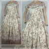 genuine 80s does 50s rockabilly swing dress--xxs 