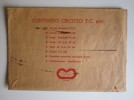 SCALEXTRIC SOBRE CONTENIDO CIRCUITO T.C. 600 EXIN 
