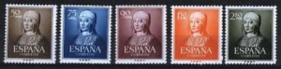 ESPAÑA 1092/1096** V CNT. NACIM. ISABEL LA CATÓLICA 85€ 