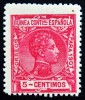 1907 GUINEA ED#47** 5c rosa carmín 