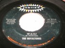THE ROYALTONES 45(JUBILEE 5338)WAIL/STRONG VG+ 