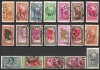 MADAGASCAR ENSEMBLE DE TIMBRES FACIALES DIVERSES OBLIT. 