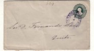 Ecuador 5c Postal Stationery env used 1895 