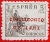 1941-42 IFNI ED#3** 5 c. sepia (916) (R) 