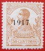 1917 L'Espagne GUINEA ED#120** 50c. orange (94) 