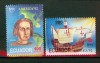 Schiffe Kolumbus Satz Ecuador   **11 