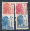 ALEGORIAS REPUBLICA - 1938 - COMPLETA -NUEVOS** S/F 