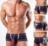 TOOT Mens SEXY Boxer Brief Underwear Black NEW Size L 