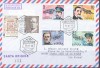 1995  PRECIOSO SOBRE CIRCULADO POR CORREO AEREO.Nº 9.