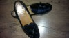 Crockett & Jones Black Leather Tassel Loafers Size 8  