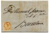 487 Sobre de Tortosa a Barcelona con Edifil 98, VC 10 € 