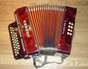 Hohner Club III BS Knopfakkordeon Harmonika , ca.1934