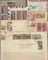 Spanish Africa IFNI stamps on 7 covers > Spain 1957-66 