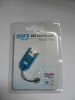 (Blue)USB2.0 Memory Card Reader For Micro SD HC 1pc 