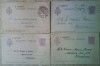 1927 CUATRO (4) ENTEROS POSTALES ALFONSO XIII  