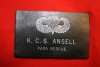 US AIRBORNE PARA RESCUE PARACHUTE WING LEATHER NAME TAG 