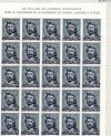 ESPAÑA-1398 Pliego 25 sellos Alfonso III 